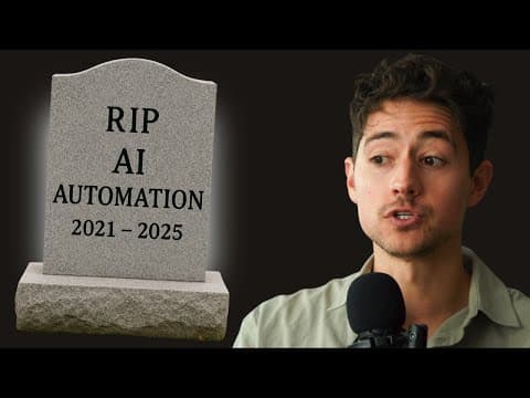 AI Automation is HORRIFICALLY commoditized... thumbnail
