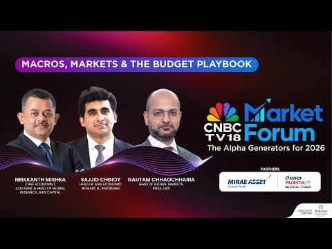 CNBC TV18 Market Forum LIVE | Macros, Markets & The Budget | The Alpha Generators For 2025 thumbnail