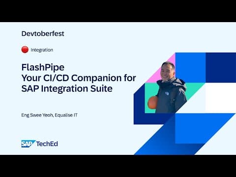 🔴 FlashPipe - Your CI/CD Companion for SAP Integration Suite thumbnail