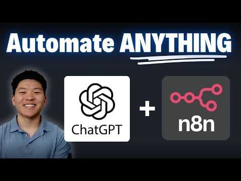 How to Trigger n8n AI Agents from ChatGPT (no code) thumbnail