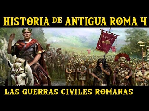 ANTIGUA ROMA 4: De la República Romana al Imperio Romano - Sila, Pompeyo, Julio César y Octaviano thumbnail