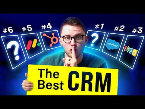 Best CRM Software 2025? (Top 6 CRMs Tested & Compared) thumbnail