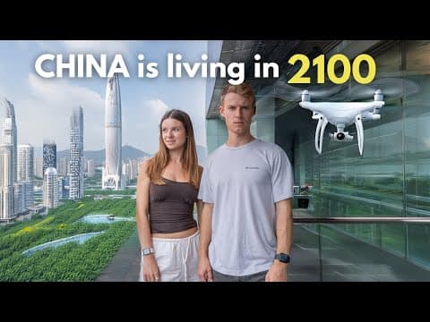 WE Spent 48 hours in the WORLD'S most advanced city 🇨🇳 thumbnail