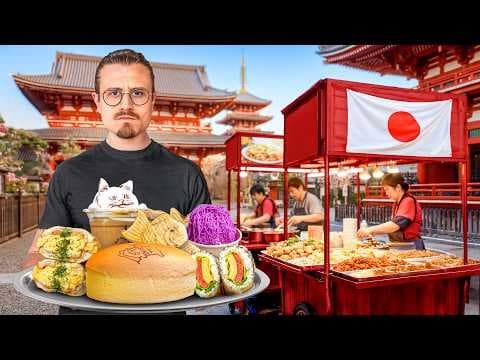 I Tried Every Viral Street Food in Japan thumbnail