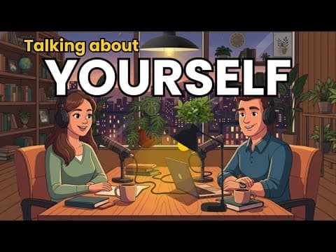 How to Talk About Yourself in English | English Podcast for Speaking Fluency thumbnail