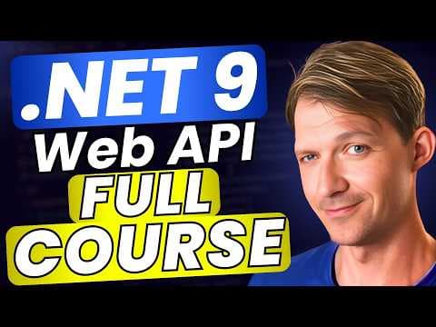 .NET 9 Web API & Entity Framework 🚀 Full Course: CRUD, Code-First Migrations & SQL Server thumbnail
