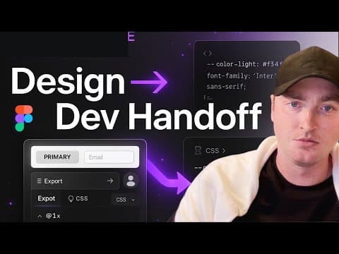 Design to Developer Handoff in Figma - Full Tutorial thumbnail