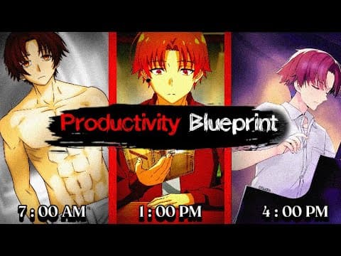 The Perfect Ayanokoji Daily Routine | ( Science Based ) thumbnail