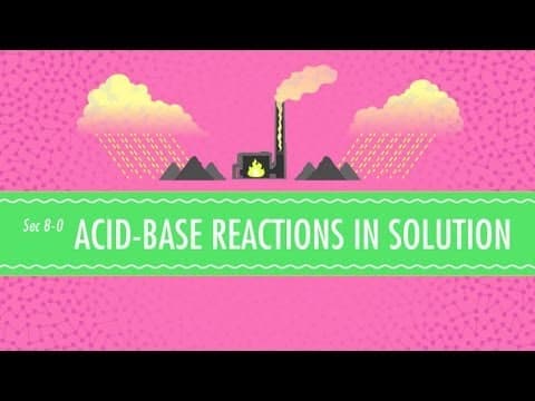 What Are Acid-Base Reactions and Their Environmental Impact? thumbnail