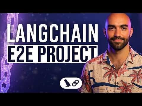 End-to-end AI Agent Project with LangChain | Full Walkthrough thumbnail