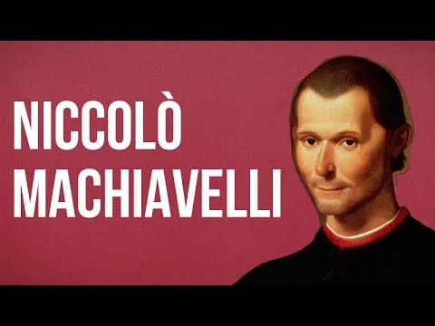 POLITICAL THEORY - Niccolò Machiavelli thumbnail