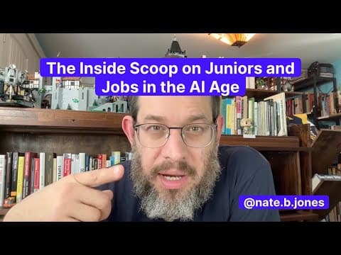 Can Juniors Get Hired in the AI Job Market? thumbnail