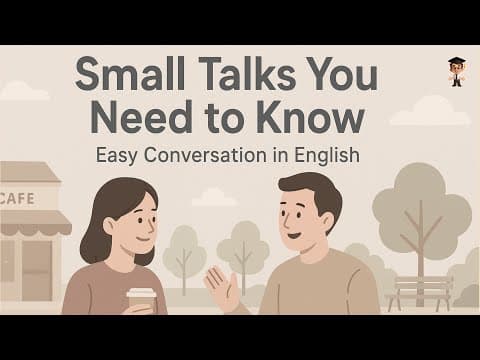 Learn Small Talks in English for Daily Life | English Conversation Practice for Beginners thumbnail