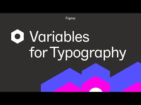 Figma tutorial: Variables for typography thumbnail