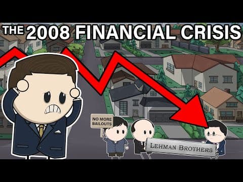 The 2008 Financial Crisis in 12 Minutes (Casual Economics) thumbnail