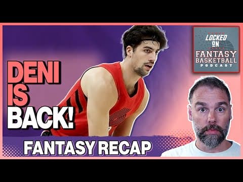 Deni Avdija Returns & All Of Sunday's NBA Fantasy Basketball Action thumbnail