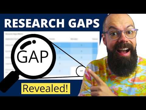 The AI Trick to Find Research Gaps in Minutes (That No One Talks About) thumbnail