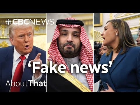 How one reporter’s question struck at the core of U.S.-Saudi relations | About That thumbnail
