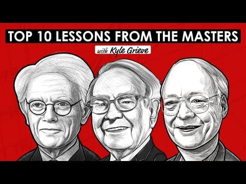 Timeless Secrets of the World’s Greatest Investors | Warren Buffett, Peter Lynch & More! (TIP762) thumbnail