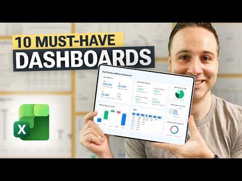 10 Excel Dashboards to Understand ANY business thumbnail