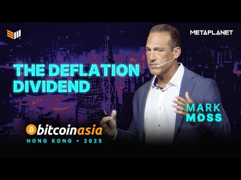 Mark Moss: The Deflation Dividend - The Wealth Boom You’re Not Supposed to Keep thumbnail