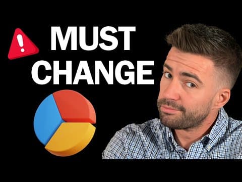 If you invest in my NEW 3 ETF Portfolio.. CHANGE THIS NOW thumbnail