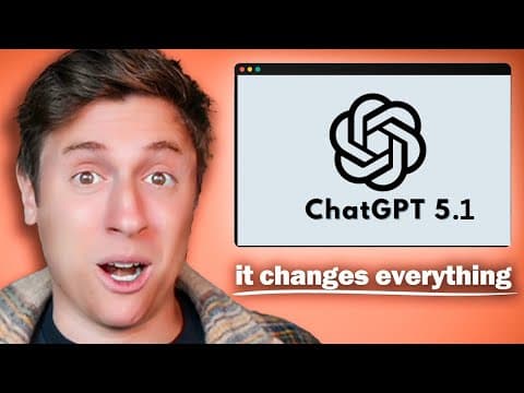 ChatGPT 5.1 is AMAZING. Here’s how to use it in 8 minutes thumbnail