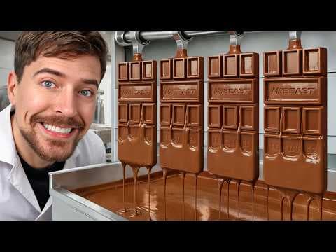 How Feastables Chocolate is Made thumbnail