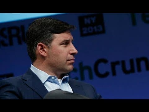 Goldman Sachs' Anthony Noto | Disrupt NY 2013 thumbnail