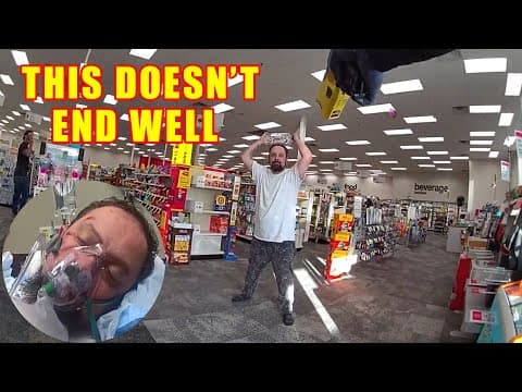 Shoplifter Tased with Near Death Alcohol Level - 0.518% BAC thumbnail