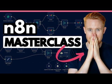 Master n8n in 2 Hours: Complete Beginner’s Guide for 2026 thumbnail