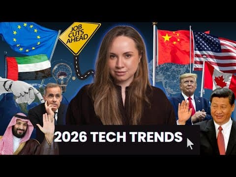 Tech Trends 2026: Global Job Market, US/China/Gulf/Europe Divide, AI Theme of the Year thumbnail