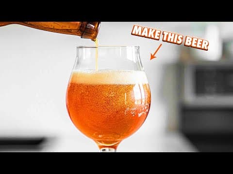 How To Brew Your First Homemade Beer thumbnail
