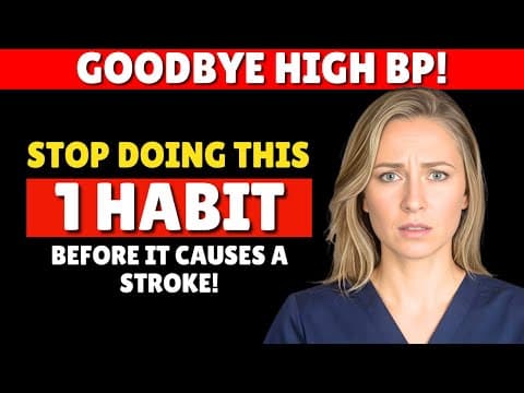 SENIORS: Blood Pressure Spikes at Home? Do These 2 Things Immediately thumbnail