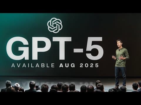 GPT 5 — The New AI Era is Here! Features EXPLAINED thumbnail