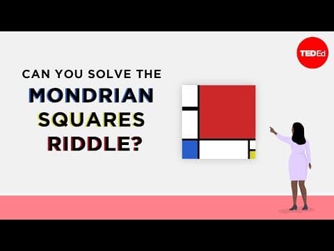 Can you solve the Mondrian squares riddle? - Gordon Hamilton thumbnail