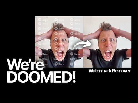 Remove Sora 2 Watermarks with AI (Open Source) thumbnail