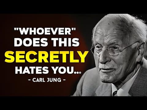 Carl Jung : 8 Signs That SOMEONE Close to You SECRETLY HATES YOU | Carl Jung Psychology thumbnail