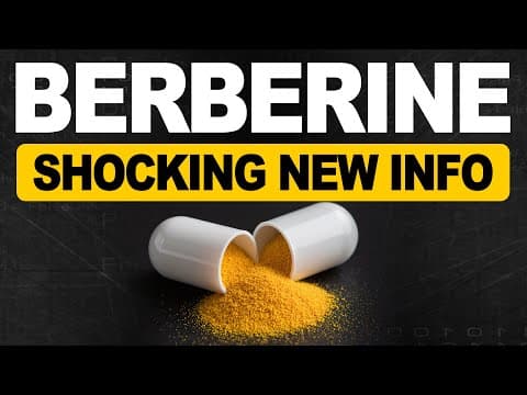 BERBERINE | Important New Data Revealed thumbnail