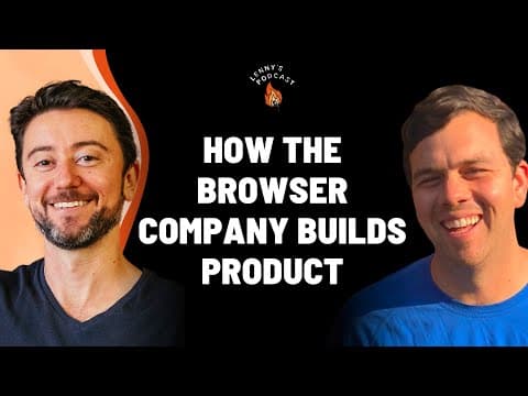 Competing with giants: An inside look at how The Browser Company builds product | Josh Miller (CEO) thumbnail