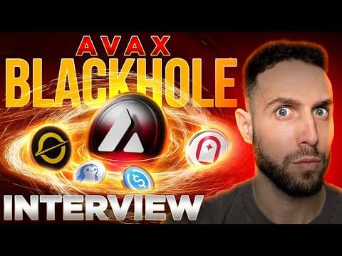 AVAX DeFi Explodes!!!🚀@elliotrades_official Blackhole INTERVIEW🔥 thumbnail