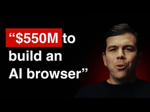 Inside the $550M AI Browser That's Taking on Google Chrome | Josh Miller (Browser Company) thumbnail