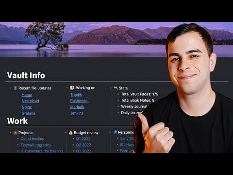 Building a USEFUL Dashboard in Obsidian thumbnail