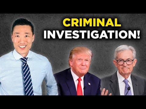 Jerome Powell Under Criminal Investigation — Here's Why This Matters thumbnail