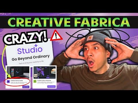 Better than Canva? Creative Fabrica Studio Overview and Tutorial thumbnail