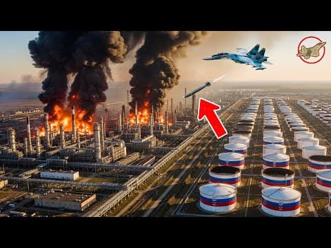 Ukraine Jet ATTACK Russian $5.79B Oil Refinery – Then THIS Happened… thumbnail