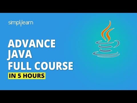 What Is the Advanced Java Full Course About? thumbnail