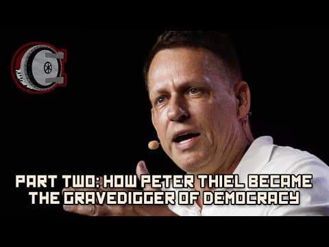 Part Two: How Peter Thiel Became the Gravedigger of Democracy | BEHIND THE BASTARDS thumbnail