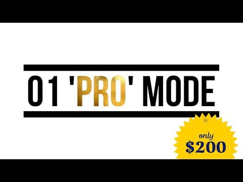 o1 Pro Mode – ChatGPT Pro Full Analysis (plus o1 paper highlights) thumbnail