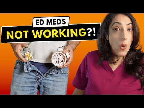 Scientifically Proven Ways to Make Sildenafil and Tadalafil Work Again, according to a Urologist thumbnail